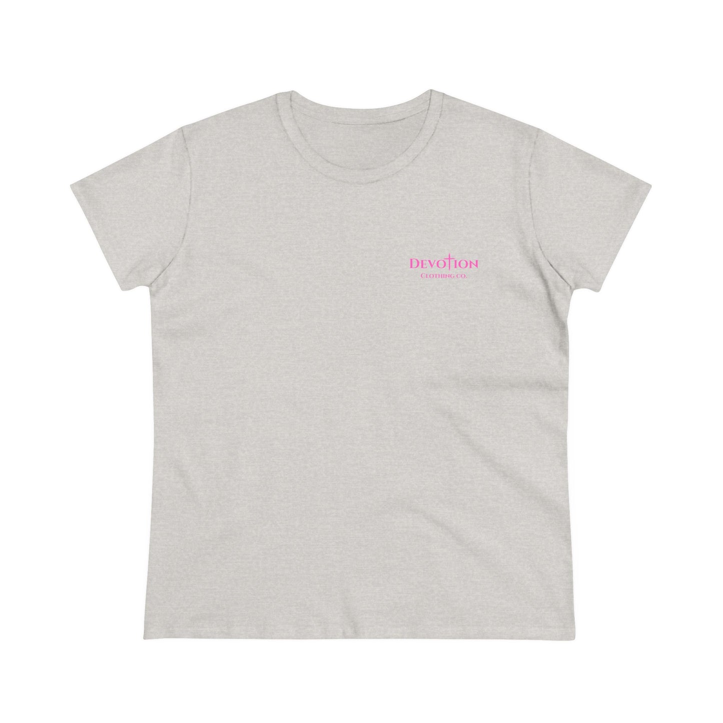 Powered By Faith Women's Fitted Tee