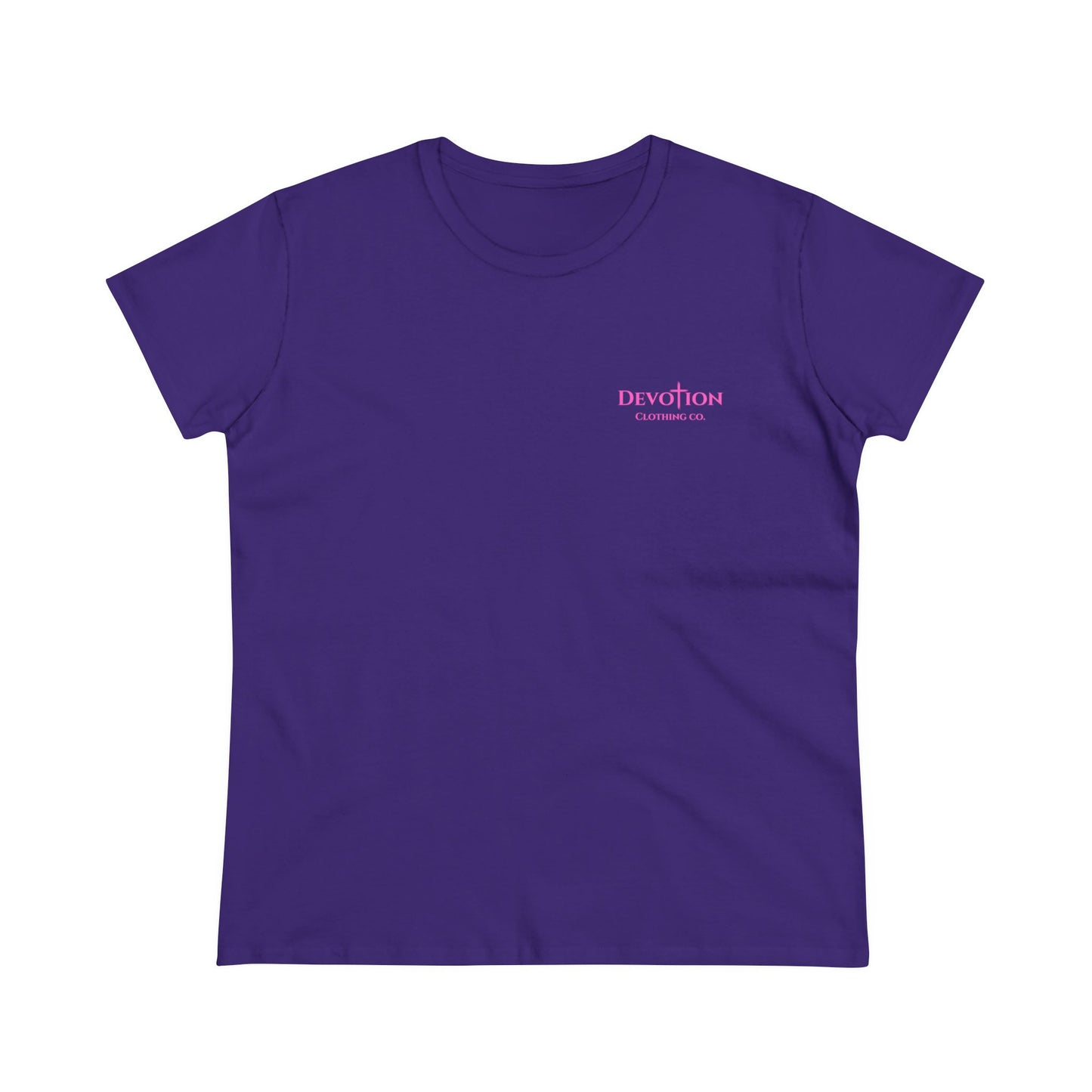 Powered By Faith Women's Fitted Tee
