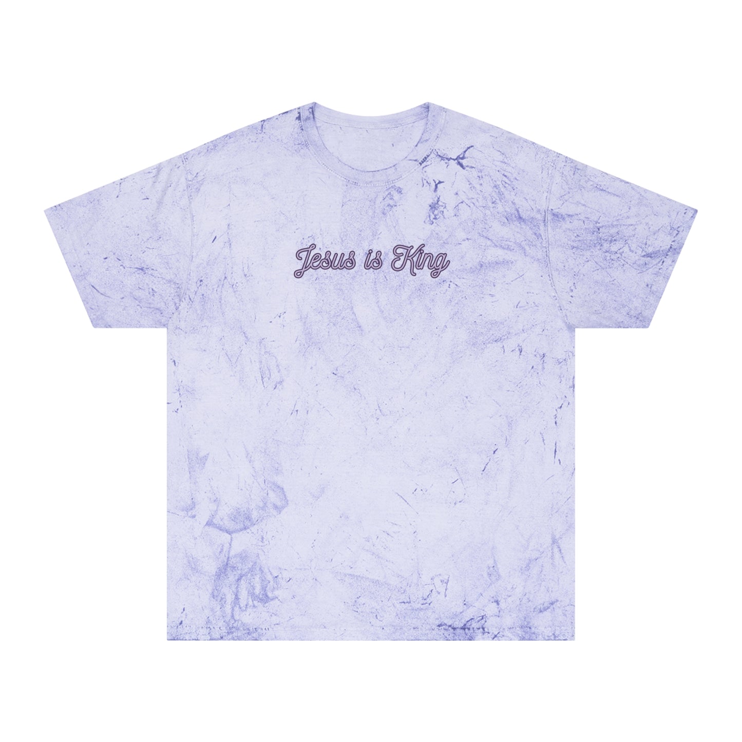 Jesus is King Color Blast Tee