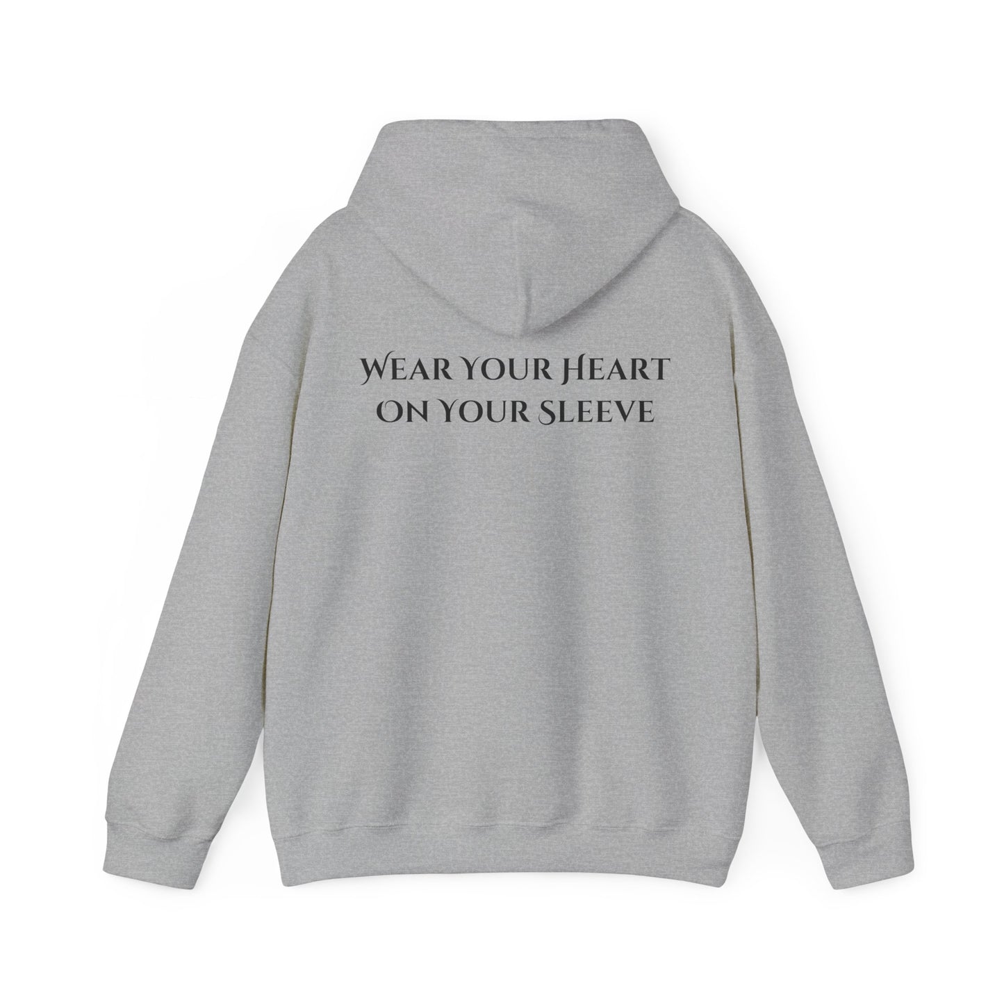 Wear Your Heart On Your Sleeve Unisex Hoodie