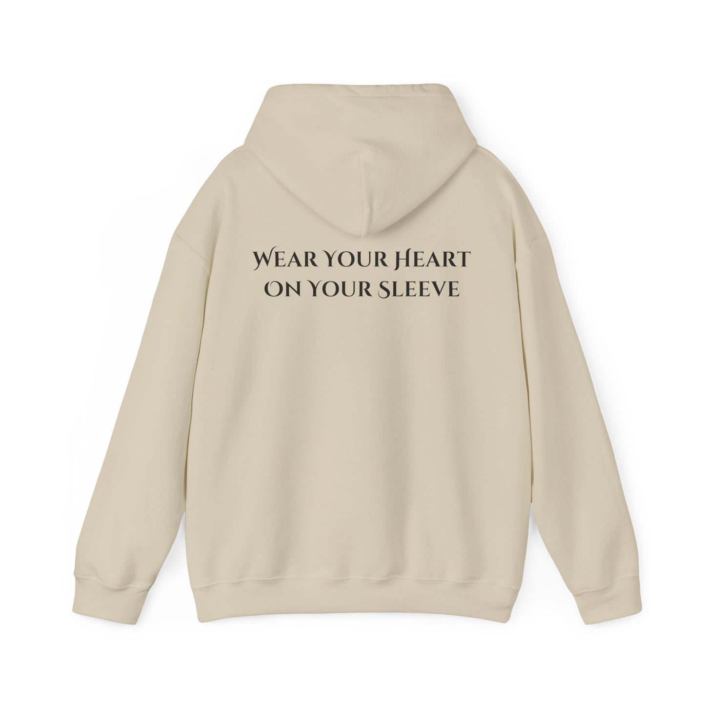 Wear Your Heart On Your Sleeve Unisex Hoodie