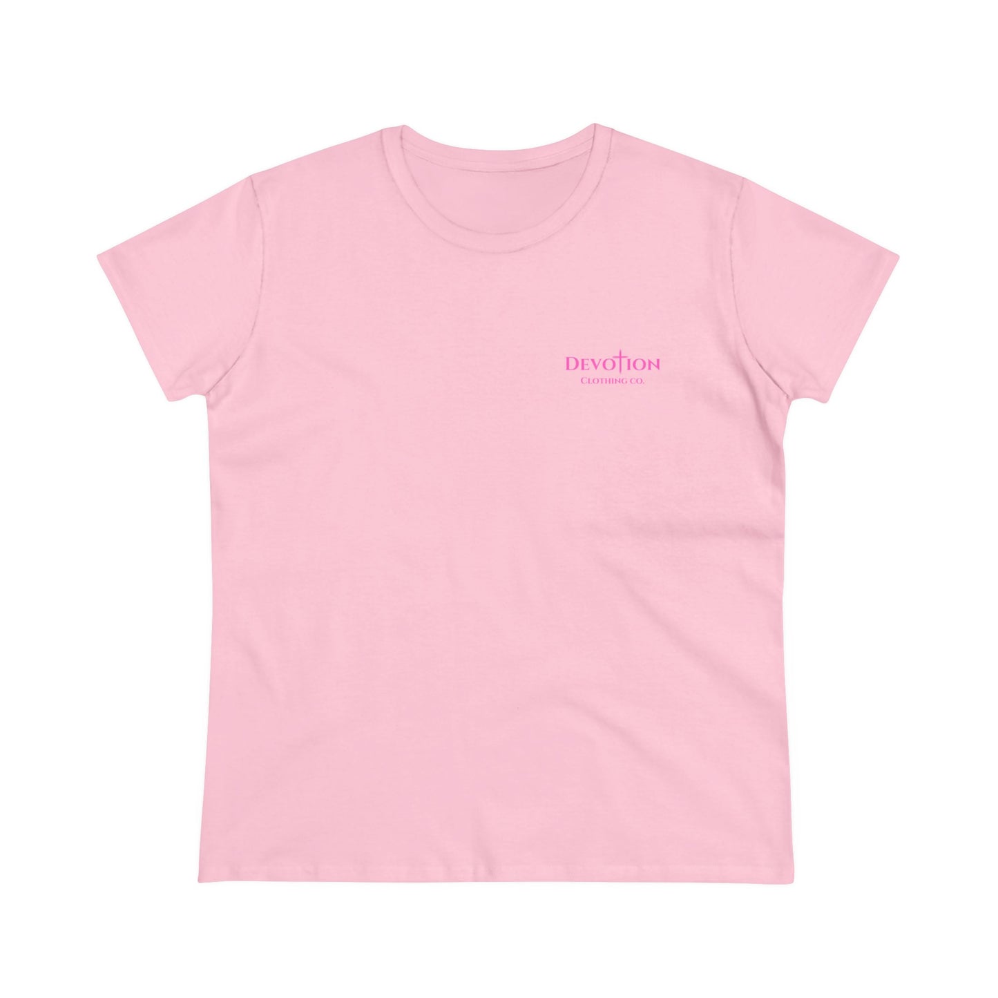 Powered By Faith Women's Fitted Tee