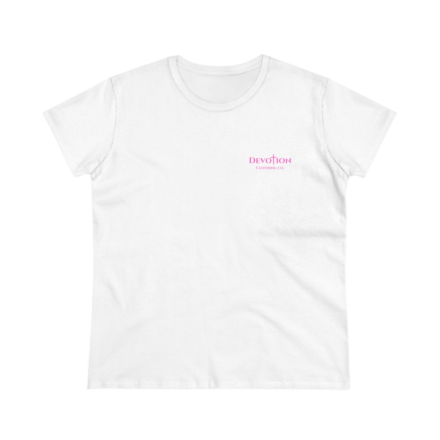 Powered By Faith Women's Fitted Tee