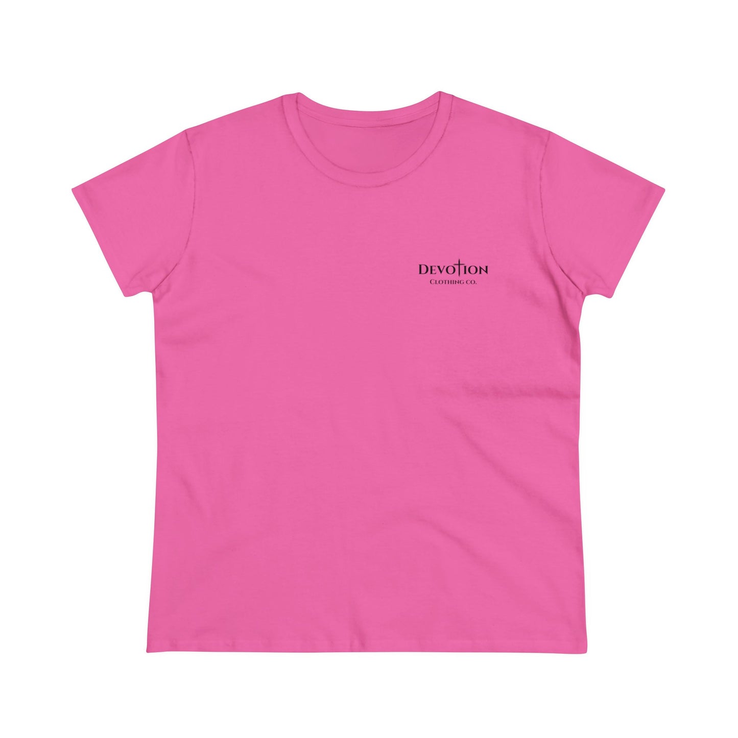 Powered By Faith Women's Fitted Tee