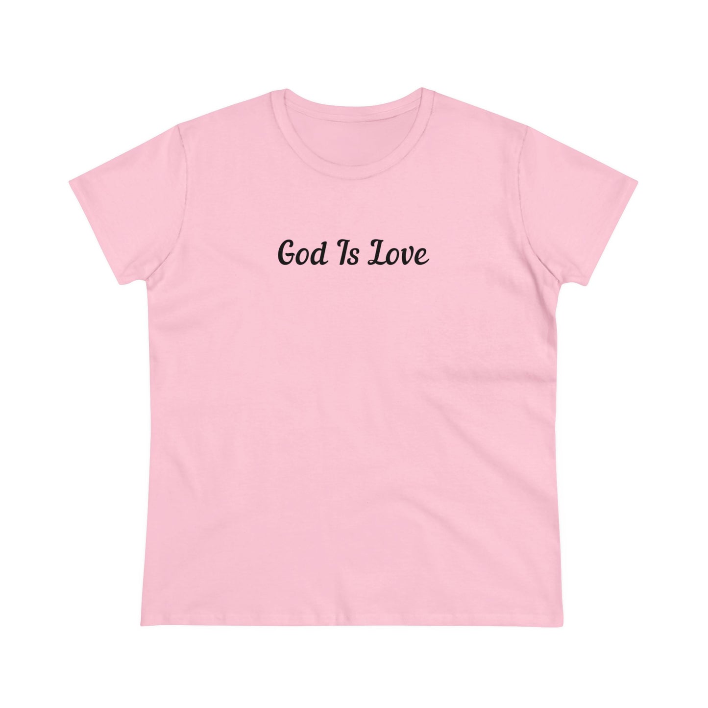 God Is Love Fitted Women's Tee