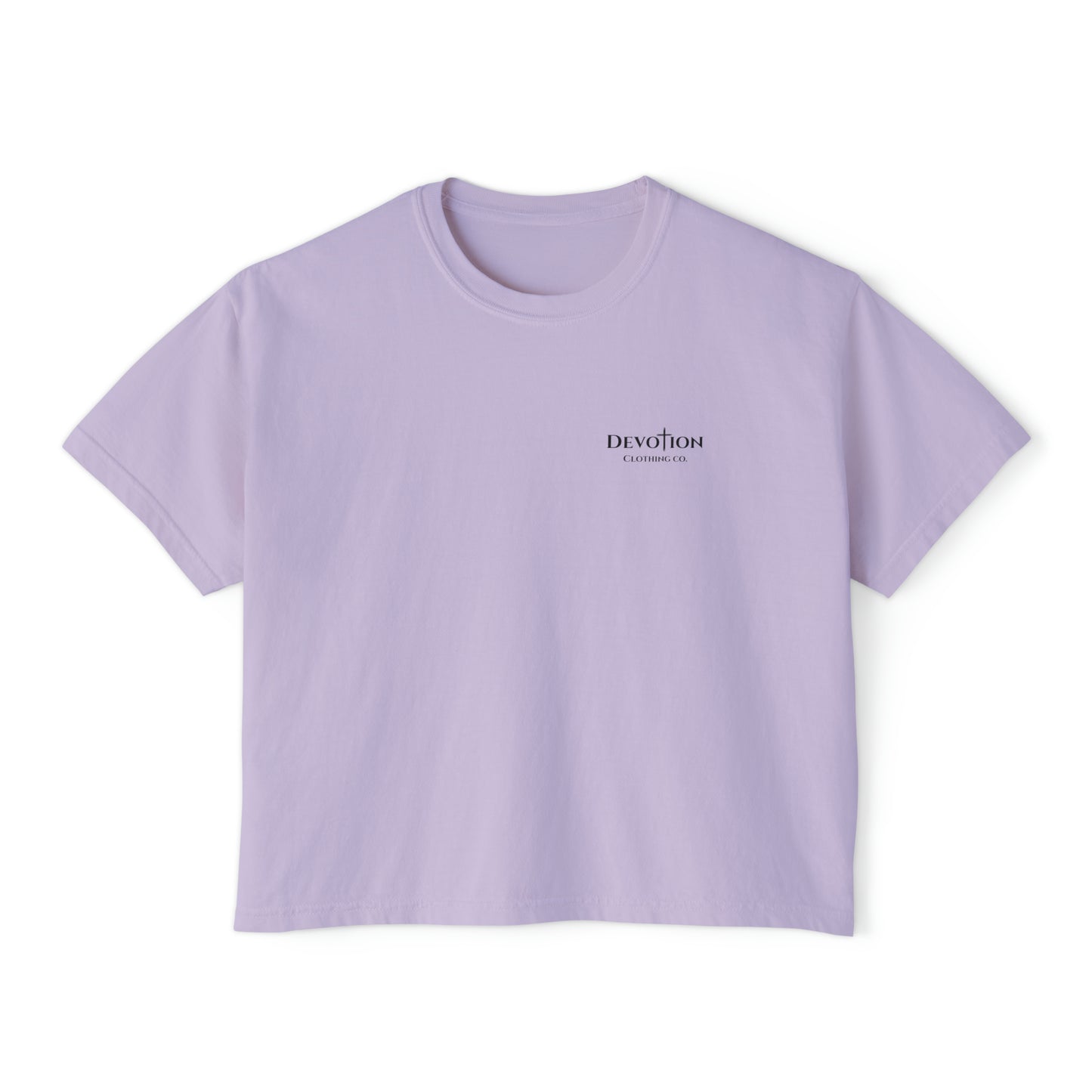 Powered By Faith Women's Boxy Tee