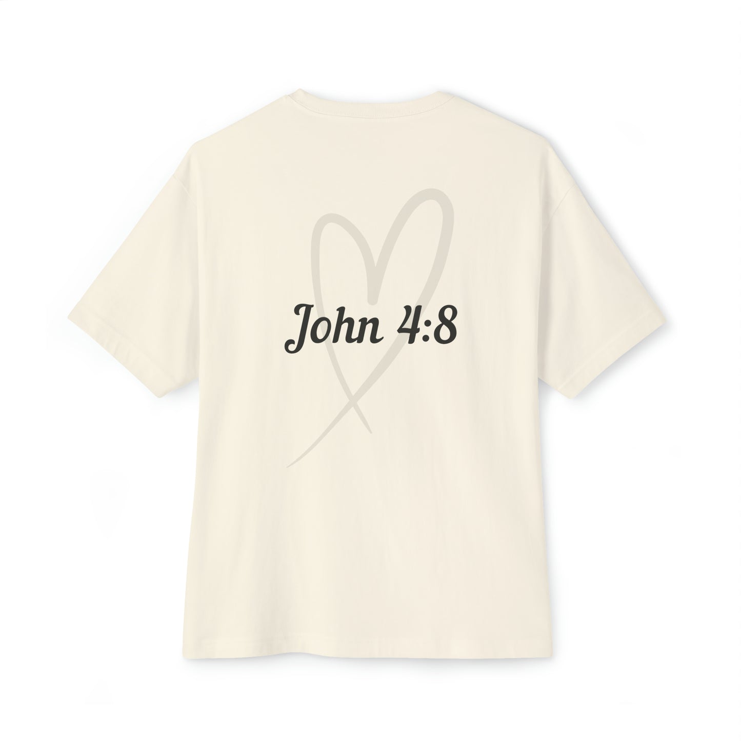 God Is Love Oversized Women's Tee