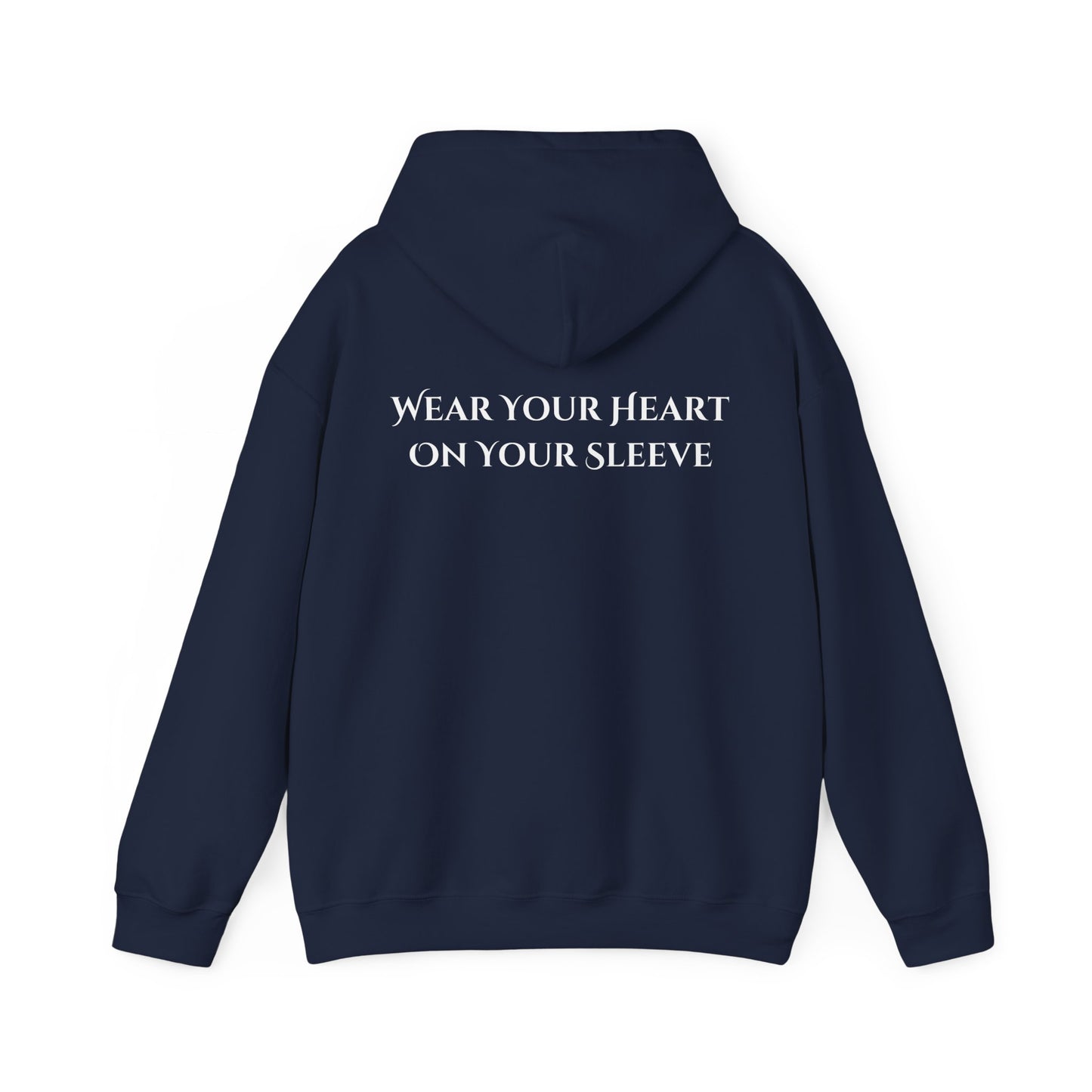 Wear Your Heart On Your Sleeve Unisex Hoodie
