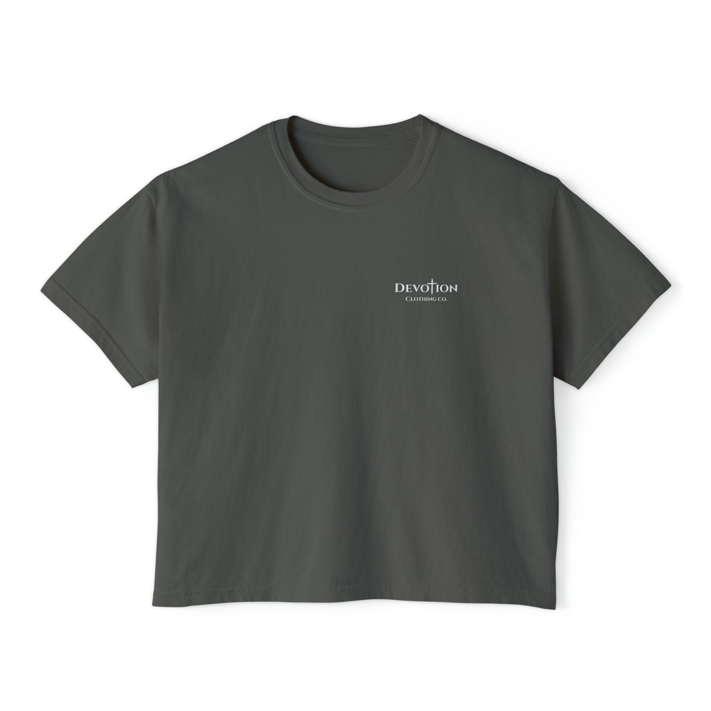 Powered By Faith Women's Boxy Tee