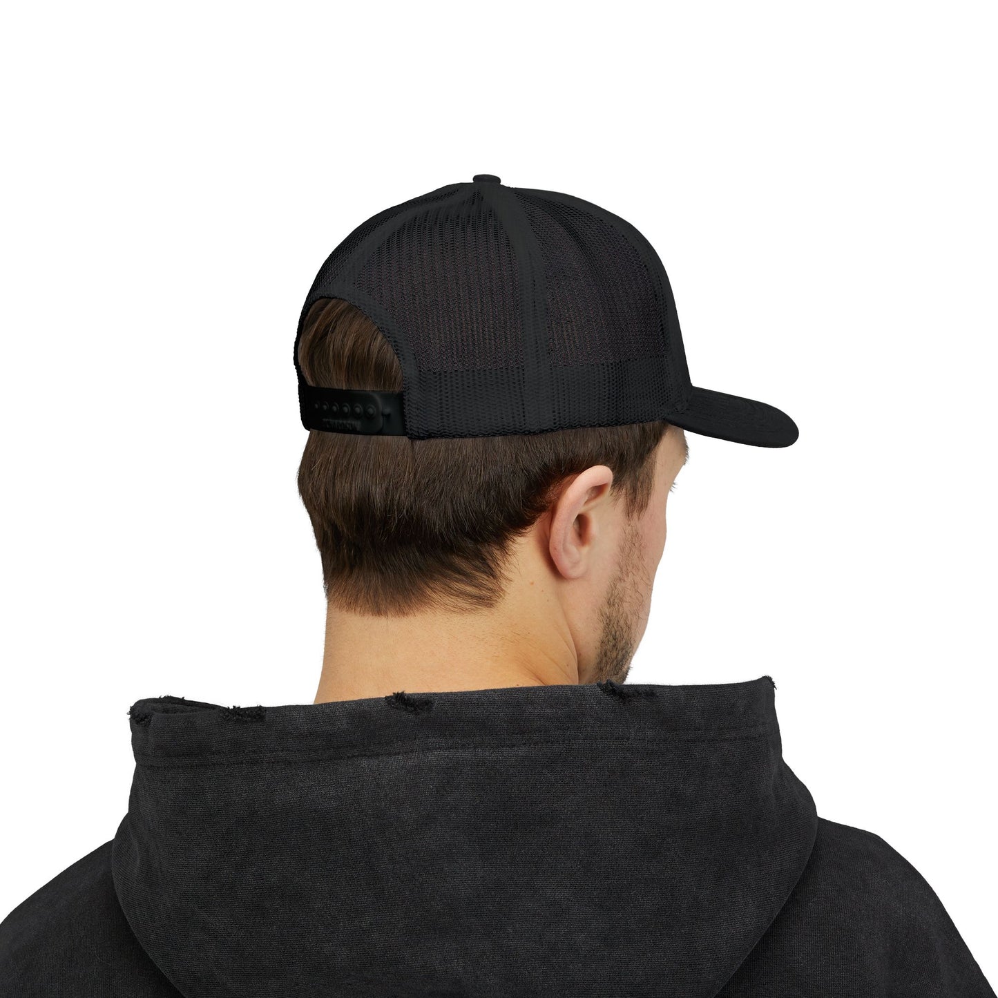 Powered By Jesus Snapback Trucker Cap