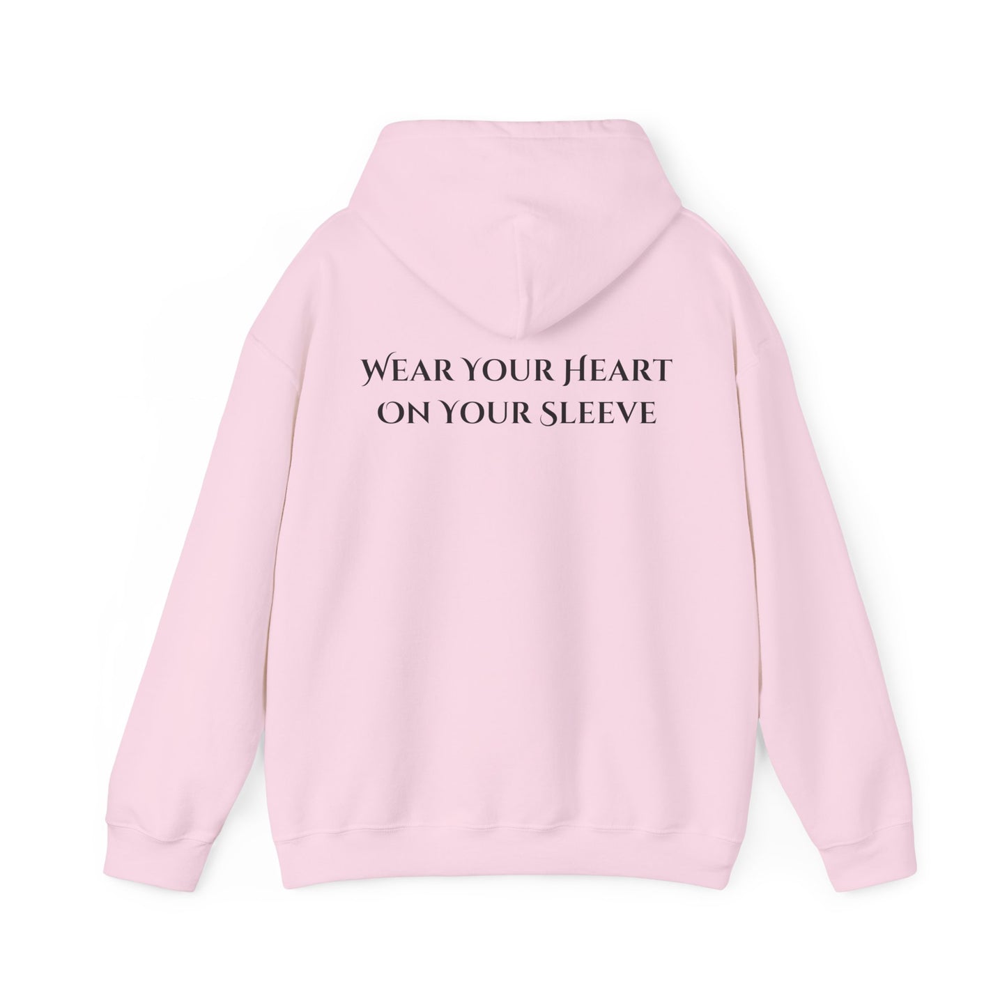 Wear Your Heart On Your Sleeve Unisex Hoodie