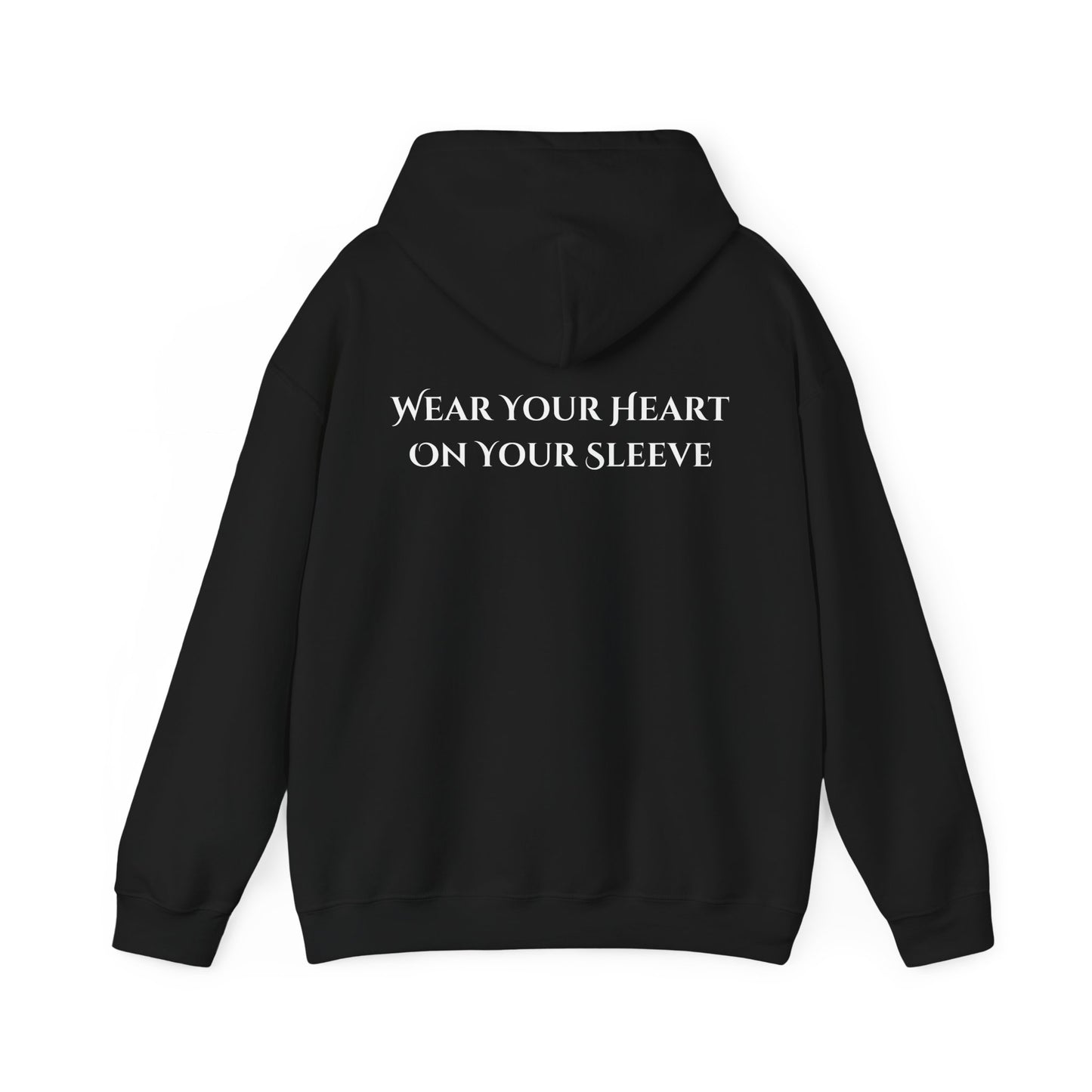 Wear Your Heart On Your Sleeve Unisex Hoodie