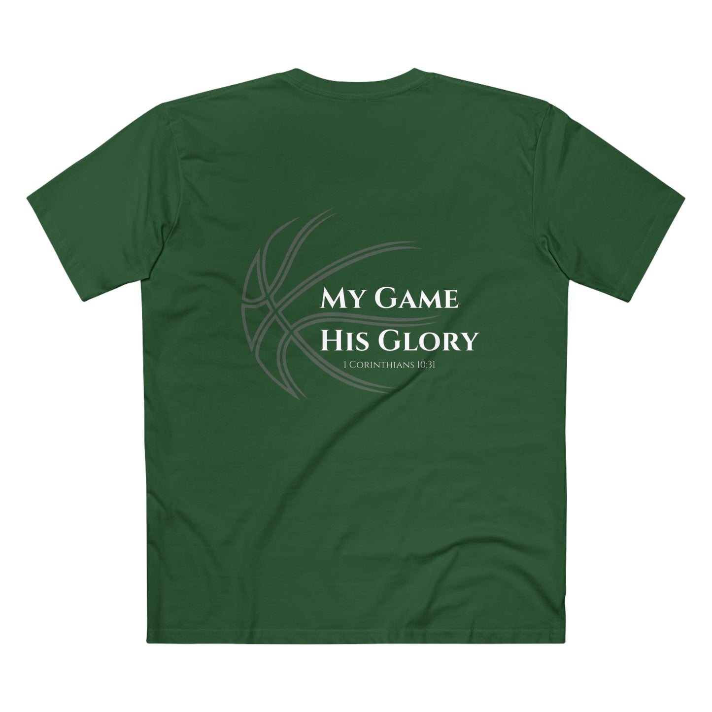 My Game, His Glory Basketball Tee