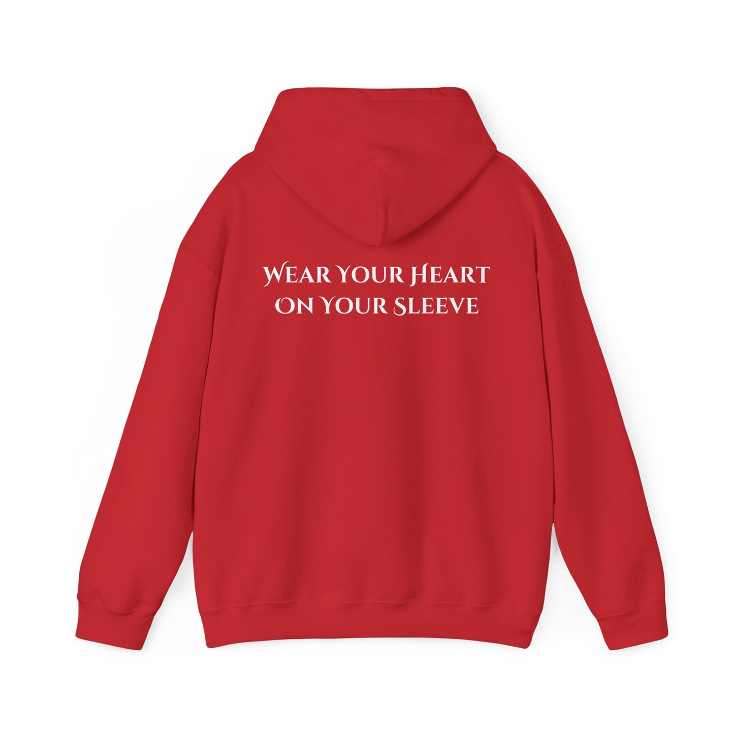 Wear Your Heart On Your Sleeve Unisex Hoodie