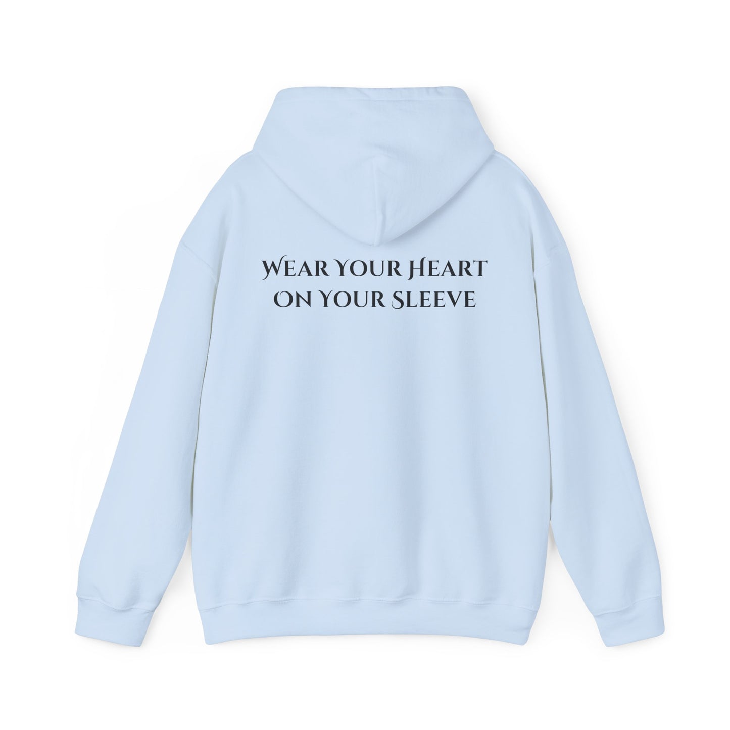 Wear Your Heart On Your Sleeve Unisex Hoodie