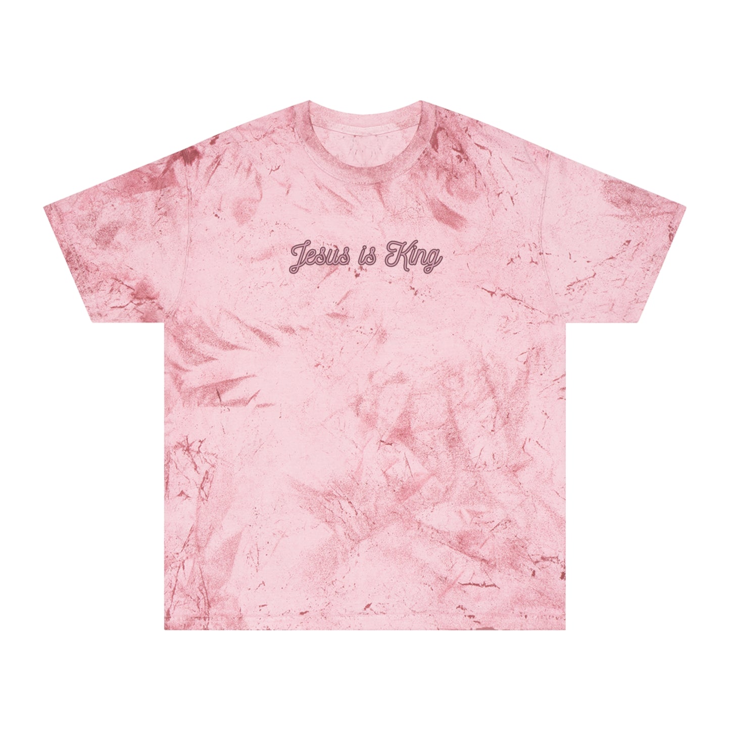 Jesus is King Color Blast Tee