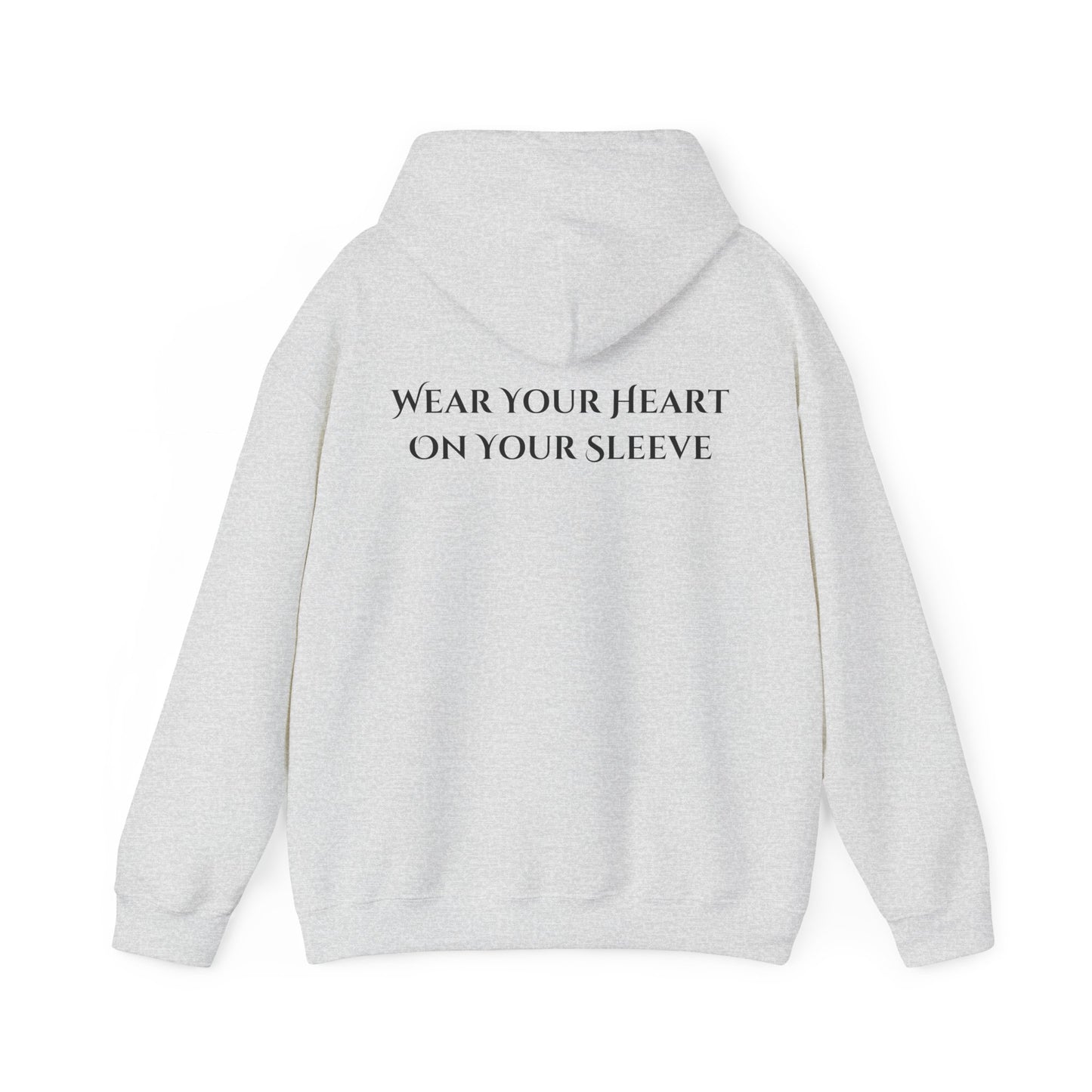 Wear Your Heart On Your Sleeve Unisex Hoodie