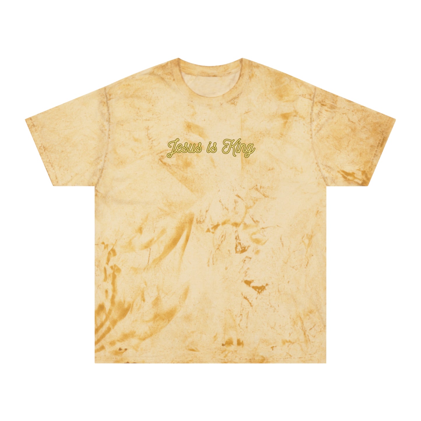 Jesus is King Color Blast Tee