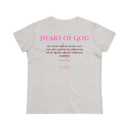 Heart of God Women's Fitted Tee