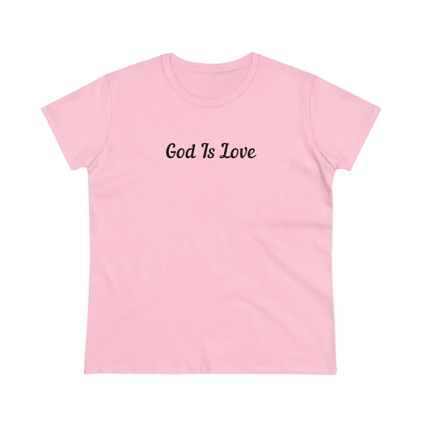 God Is Love Fitted Women's Tee