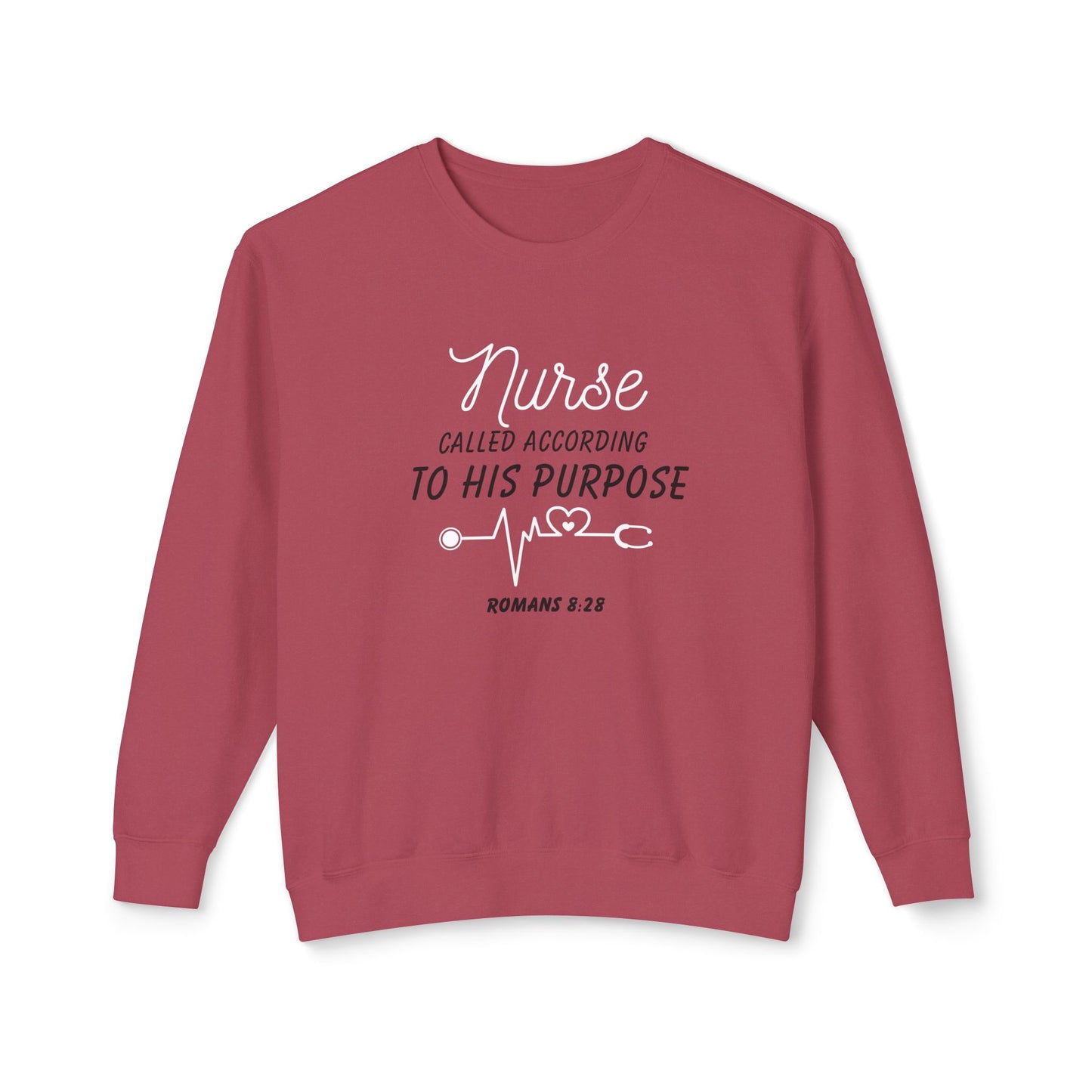 Romans 8:28 Nursing Crewneck