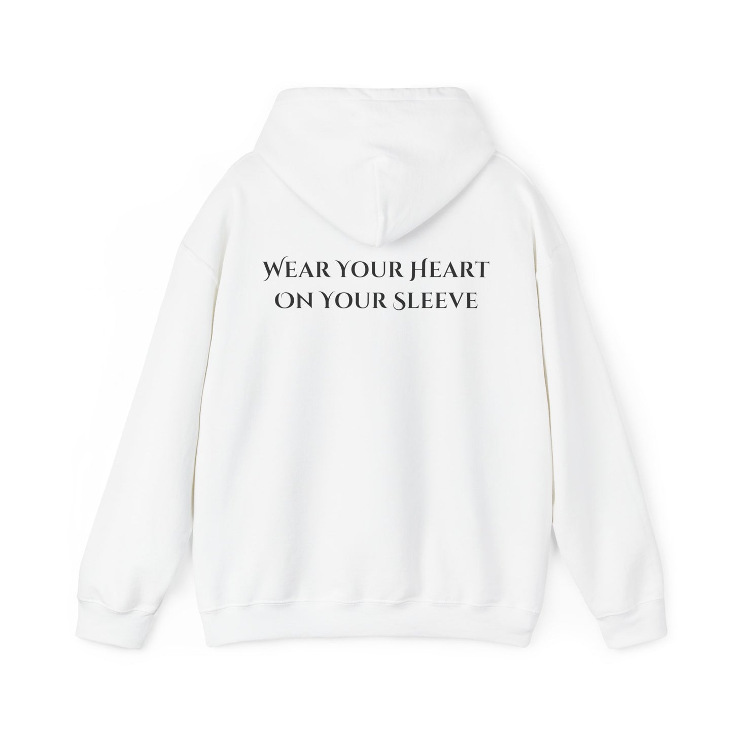 Wear Your Heart On Your Sleeve Unisex Hoodie