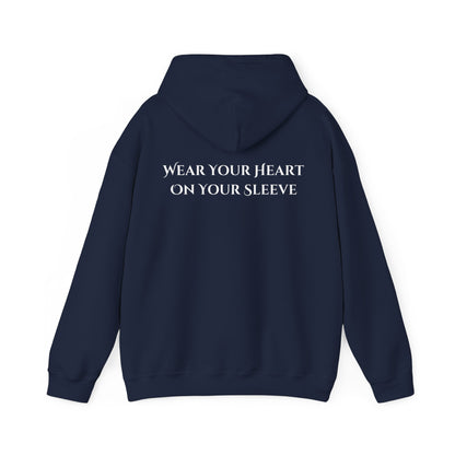 Wear Your Heart On Your Sleeve Unisex Hoodie