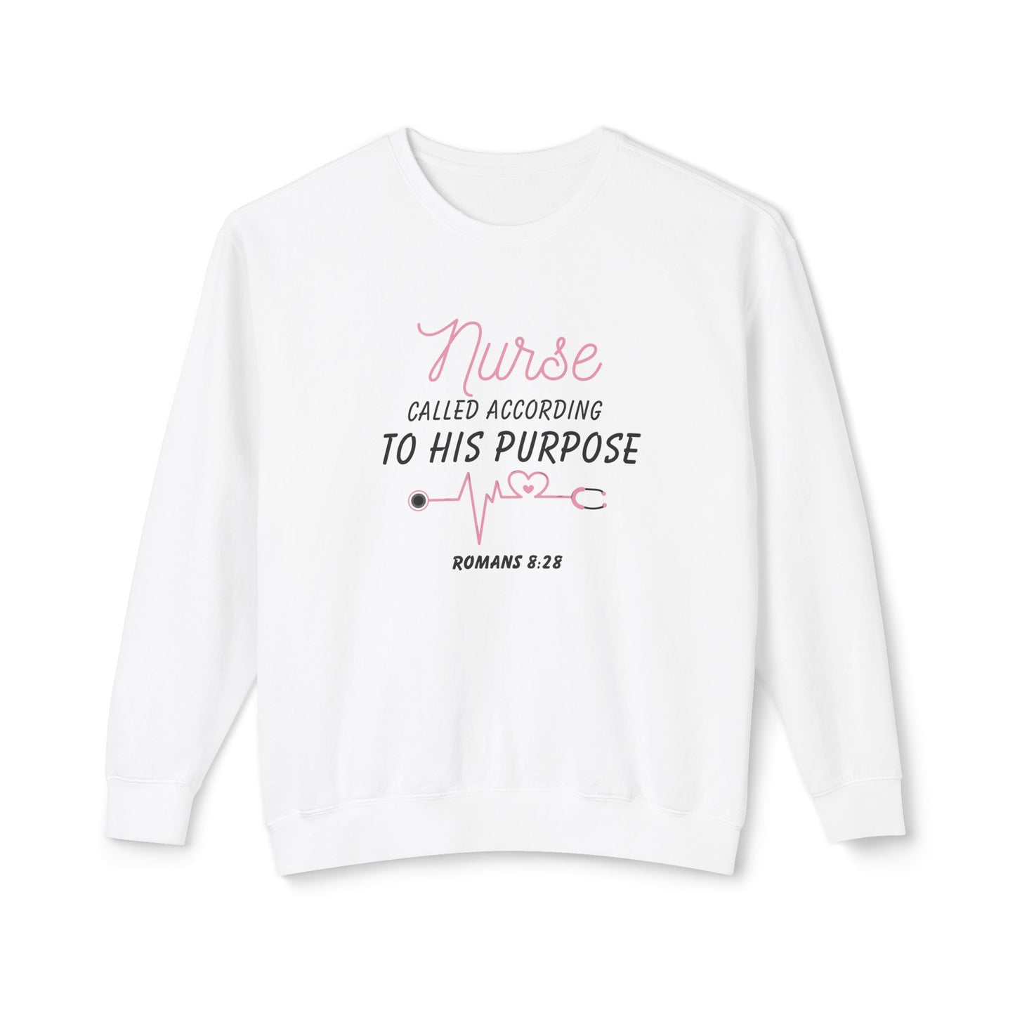 Romans 8:28 Nursing Crewneck