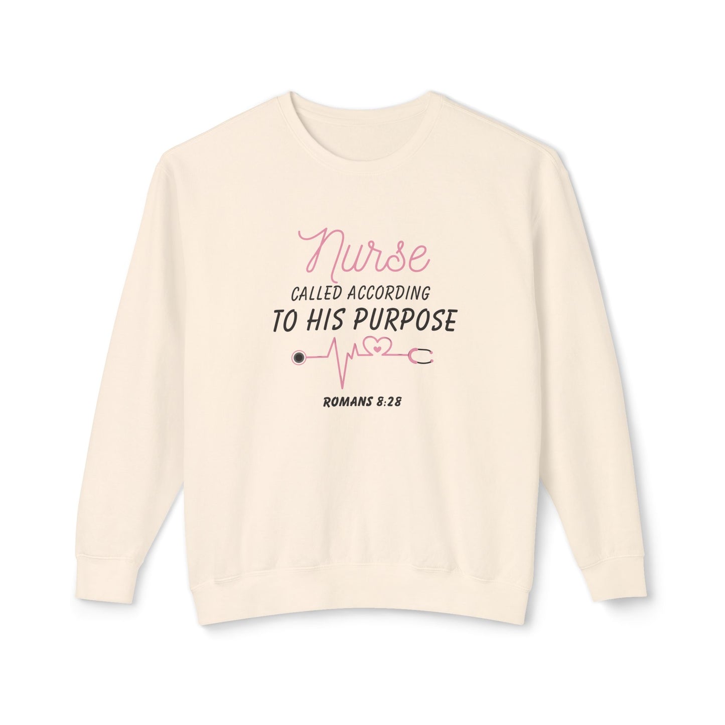 Romans 8:28 Nursing Crewneck