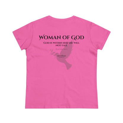 Woman of God Fitted Tee