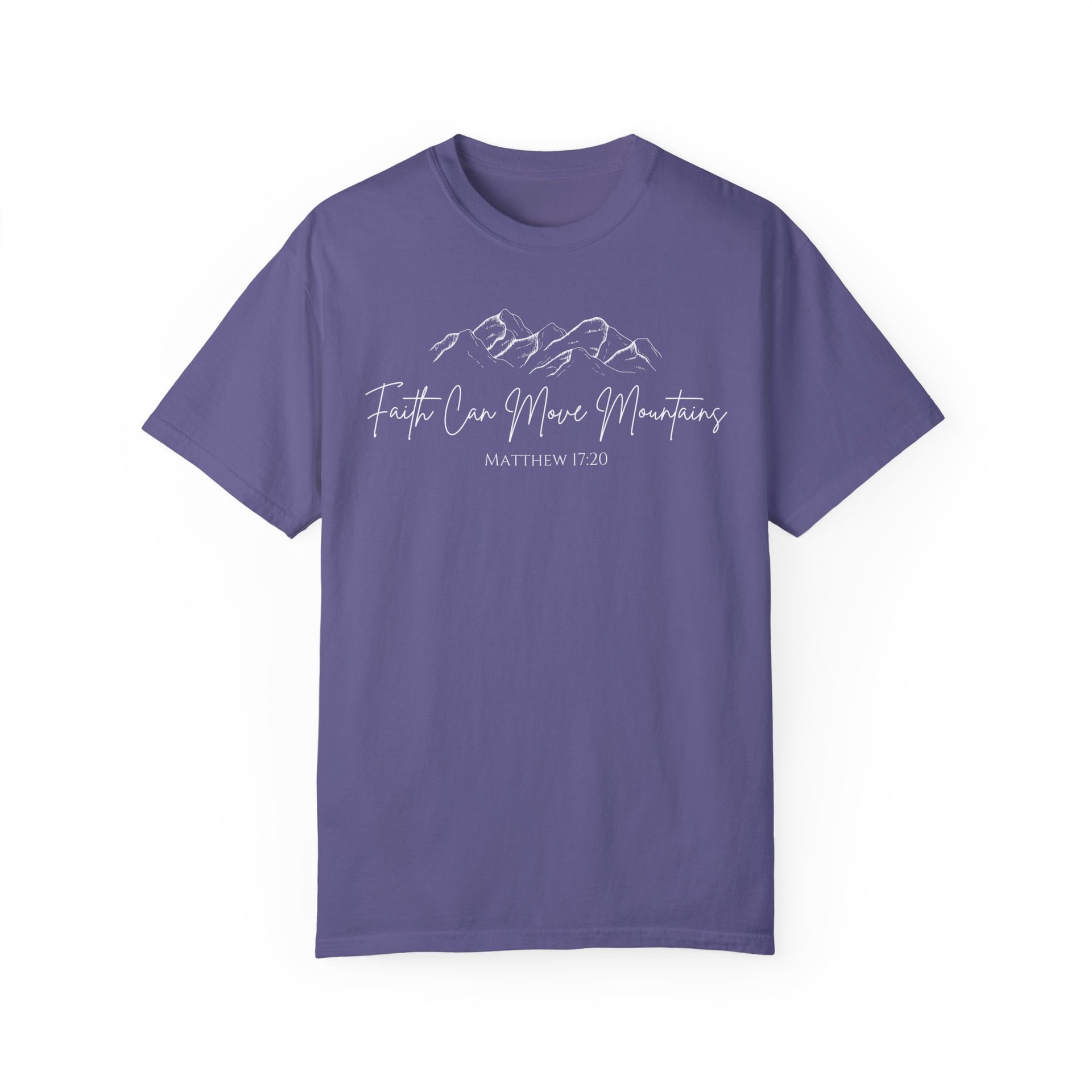 The Mountain Flight of The Shaman T-Shirt für Erwachsene, Grau und Blau, Größe S