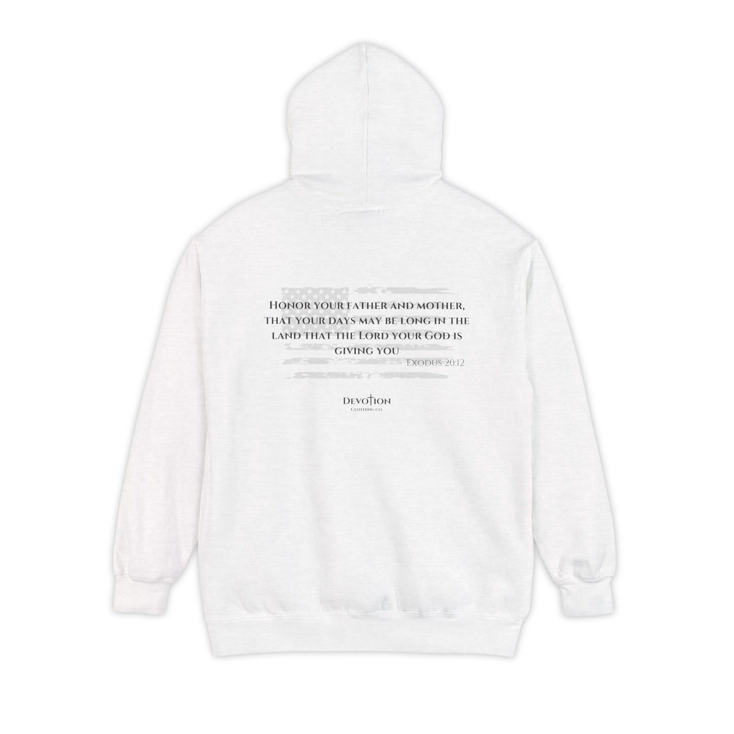 God, Family, Country Heavyweight Hoodie